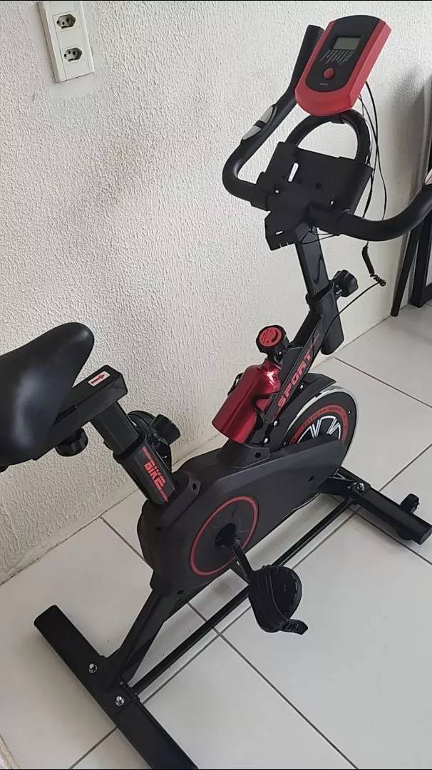 bicicleta montada